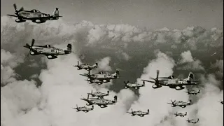 P-51 Mustang Combat Footage