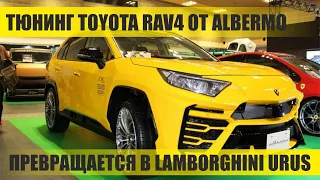 Тюнинг Toyota RAV4 от Albermo: превращаемся в Lamborghini Urus
