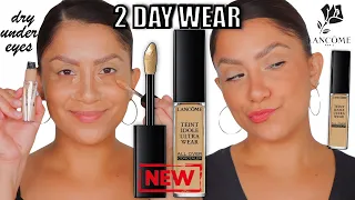 2 DAY WEAR TEST LANCÔME TEINT IDOLE ULTRA WEAR ALL OVER CONCEALER *dry under eyes* | MagdalineJanet