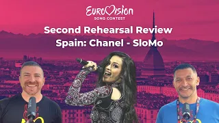 Eurovision 2022 | Spain Chanel SloMo | Rehearsal Review