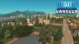 Starting a TRAIN Network in Vanilla Cities Skylines!