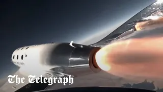 Watch in full - Virgin Galactic’s first space tourism flight