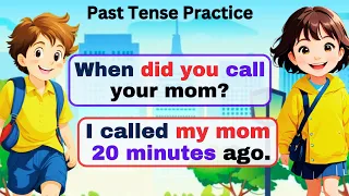English Conversation Practice for Beginners | Simple Past Tense | English Speaking Class