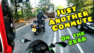 Just Another Commute - On The ZX6R