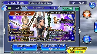 DFFOO Global: Ashe/Fran/Balthier Banner Pulls/Draws #2