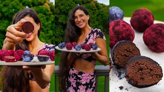 Chocolate Truffles 🍫💫 Easy No-Bake Superfood Love Bites 🥰 Best Raw Vegan Dessert Recipe