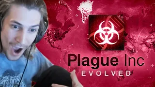 xQc Plays Plague Inc: Evolved