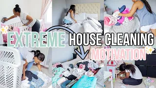 EXTREME CLEANING MARATHON 2020! ULTIMATE SPEED CLEAN WITH ME | REAL LIFE HOUSE CLEANING WORKING MOM