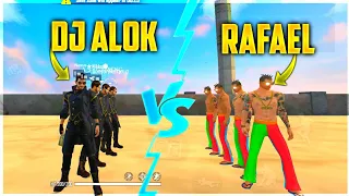 DJ ALOK VS RAFAEL FACTORY CHALLENGE 4 VS 4 WHO WILL WIN ? |AJJU BHAI| HAPPY PRINCE #factoryfreefire