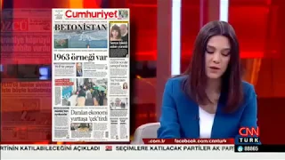 CNN TÜRK GAZETE MANSETLERİ PROGRAMI 03 01 2019