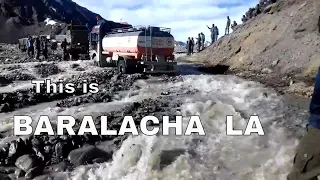 & this HAPPENED at Baralacha Pass !Massive water crossings|Pangong to Manali | changla ,Jispa,Sarchu