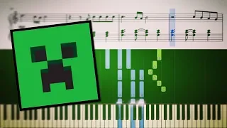 Sweden - Minecraft Volume Alpha - Full Song Piano Tutorial + SHEETS