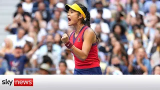 British tennis star Emma Raducanu wins US Open