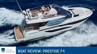 PRESTIGE F4 Boat Test | Club Marine TV