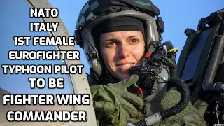 Prima Donne Pilota Comandare Caccia: First Female Pilot To Command Eurofighter Squadron