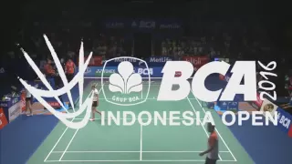 2016 Indonesia Open WD SF Misaki Matsutomo A. Takahashi (JPN) vs Eefje Muskens Selena Piek