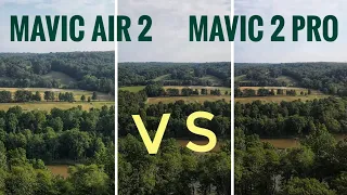 Mavic Air 2 vs Mavic Pro 2 Footage