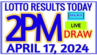 Lotto Results Today 2pm DRAW April 17, 2024 swertres results