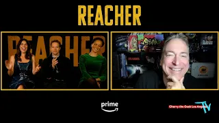 Reacher Season 2 INTERVIEW: Serinda Swan, Shaun Sipos, and Maria Sten preview season 2 & superheroes