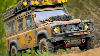 Scale RC Camel Trophy Land Rover Defender 110 OffRoad 4x4 Adventure Boom Racing BRX02