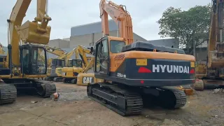 Used 22t Hyundai R220LC-9S Crawler Excavator Secondhand Hydraulic Track Digger Original Korea