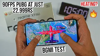 Realme X7 Max Pubg Test, Heating and Battery Test | 90FPS at Just ₹23,249