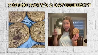 Testing Tasty’s 2 day vs. 2 minute cookie?!