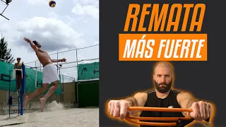 4 Ejercicios Clave para Rematar más Fuerte en Voleibol (Sesión Completa)