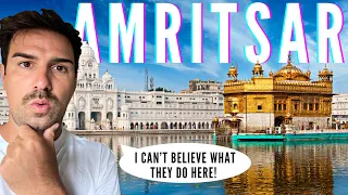 EXPLORING AMRITSAR 🇮🇳 I CAN'T BELIEVE THEY DO THIS INSIDE THE GOLDEN TEMPLE | INDIA VLOG