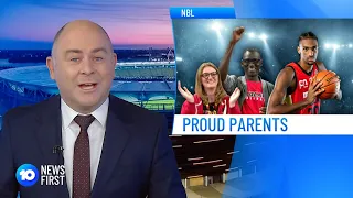 Channel 10 Feature: Alex Sarr's parents visit Perth (October 3, 2023)