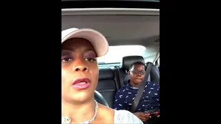 Kid gets caught flipping off his mom😭🖕🏿 #lmao