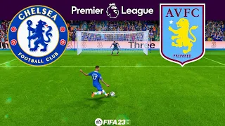 Premier League | CHELSEA vs ASTON VILLA | [Penalty shootout] FIFA 23