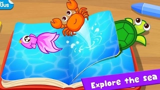 Baby Panda Happy Fishing | Learn and Explore The Sea, Learn about Sea Animals | Babybus Kids Games