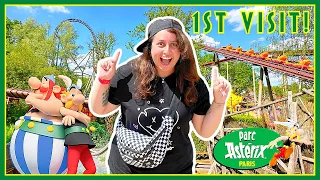 FIRST Time at Parc ASTÉRIX! 🇫🇷 Riding the NEW Roller Coaster TOUTATIS & More! 2023 AD