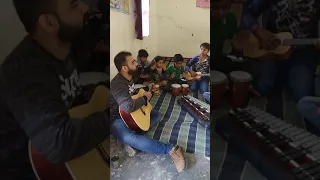 Practicing simple Melody - Young members of Amani Project/Smile Foundation