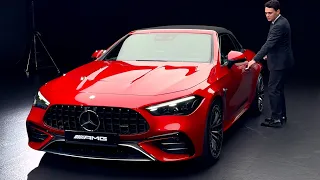 2024 Mercedes AMG CLE 53 Cabriolet - Review Sound Interior Exterior Convertible