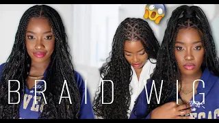 😍FINALLY!! The BEST TRIANGLE Boho Box Braid Wig Yet! | NO Double Lace | ✨TikTik Shop | MARY K. BELLA