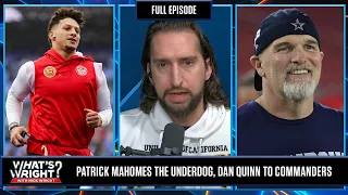 Underdog Chiefs, Jobless Belichick & Nick Wright Public Defender | What's Wright?