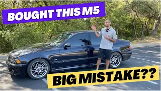 I Just Bought A 2003 BMW E39 M5 | Biggest Mistake Ever?