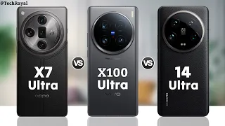 Oppo Find X7 Ultra vs Vivo X100 Ultra vs Xiaomi 14 Ultra || Price | Full Comparison