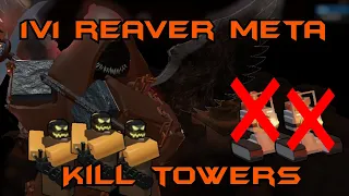 1v1 tower battles strategy with grave (KILL TOWERS)