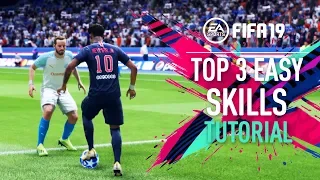 FIFA 19 | TOP 3 EASY SKILL MOVES Tutorial [PS4/XBOX ONE]