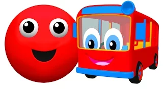 "The Bus is Red" Plus More | Surprise Egg Openings | Teach Baby Colors & Counting by Busy Beavers