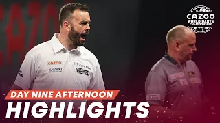 TITLE CONTENDER? | Day Nine Afternoon Highlights | 2022/23 Cazoo World Darts Championship
