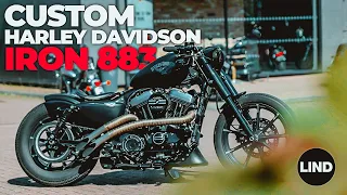 Custom Harley-Davidson Iron 883 | All Blacked Out