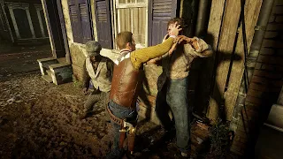 Red Dead Redemption 2 - Brutal Fighting & Funny Ragdolls Vol.98 [4K/60FPS]