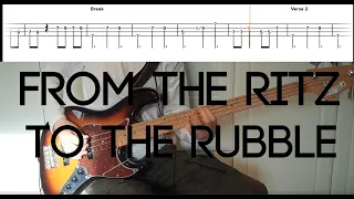 Arctic Monkeys - From The Ritz To The Rubble - Bass Cover With TABS