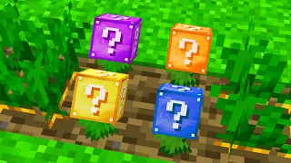 Minecraft BUT You Can GROW LUCKY BLOCKS!