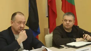 Аппаратное совещание в администрации города Горловка 24.01.2023 г.