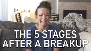 THE 5 STAGES AFTER A BREAKUP